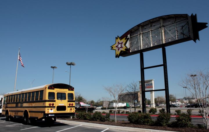 usa stars  stripes school bus mall sign 3372616555 o